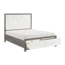  Size_Full -- Rowan 1366F-1* Full Platform Bed with Footboard Storage IMAGE 7