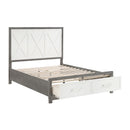  Size_Full -- Rowan 1366F-1* Full Platform Bed with Footboard Storage IMAGE 8