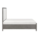  Size_Queen -- Rowan 1366-1* Queen Platform Bed with Footboard Storage IMAGE 5