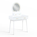  Homelegance Camilla 4565WH Dressing Table with Mirror IMAGE 4