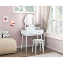  Homelegance Camilla 4565WH Dressing Table with Mirror IMAGE 9