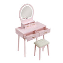  Homelegance Camilla 4565PK Dressing Table with Mirror IMAGE 3