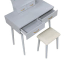  Homelegance Camilla 4565GY Dressing Table with Mirror IMAGE 7