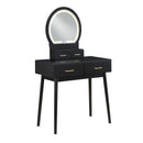  Homelegance Camilla 4565BK Dressing Table with Mirror IMAGE 4