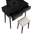  Homelegance Camilla 4565BK Dressing Table with Mirror IMAGE 7