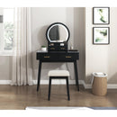  Homelegance Camilla 4565BK Dressing Table with Mirror IMAGE 8
