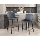  Homelegance Nya 5695DGY-24 Counter Height Chair IMAGE 6