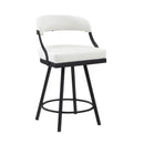  Homelegance Crowley 5565-24WT Swivel Counter Height Chair IMAGE 2