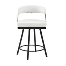  Homelegance Crowley 5565-24WT Swivel Counter Height Chair IMAGE 4