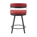  Homelegance Crowley 5565-24RD Swivel Counter Height Chair IMAGE 3