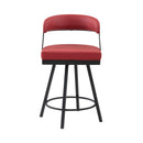  Homelegance Crowley 5565-24RD Swivel Counter Height Chair IMAGE 4
