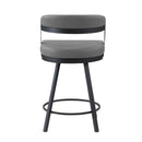  Homelegance Crowley 5565-24GY Swivel Counter Height Chair IMAGE 3