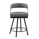  Homelegance Crowley 5565-24GY Swivel Counter Height Chair IMAGE 4