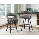  Homelegance Crowley 5565-24GY Swivel Counter Height Chair IMAGE 8