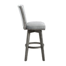  Homelegance Corvallis 5507-29GYS Swivel Pub Height Chair IMAGE 3