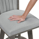  Homelegance Corvallis 5507-29GYS Swivel Pub Height Chair IMAGE 5