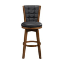  Homelegance Medford 5505-29BKS Swivel Pub Height Chair IMAGE 1