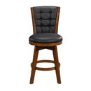  Homelegance Medford 5505-24BKS Swivel Counter Height Chair IMAGE 1