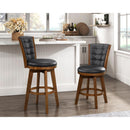  Homelegance Medford 5505-24BKS Swivel Counter Height Chair IMAGE 6