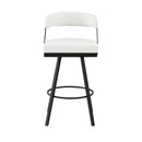  Homelegance Crowley 5565-29WT Swivel Pub Height Chair IMAGE 1