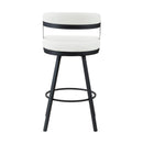  Homelegance Crowley 5565-29WT Swivel Pub Height Chair IMAGE 3