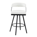 Homelegance Crowley 5565-29WT Swivel Pub Height Chair IMAGE 4