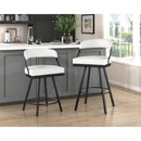  Homelegance Crowley 5565-29WT Swivel Pub Height Chair IMAGE 6