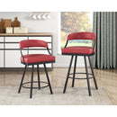  Homelegance Crowley 5565-29RD Swivel Pub Height Chair IMAGE 6