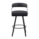  Homelegance Crowley 5565-29BK Swivel Pub Height Chair IMAGE 1