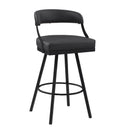  Homelegance Crowley 5565-29BK Swivel Pub Height Chair IMAGE 2