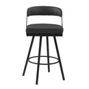  Homelegance Crowley 5565-29BK Swivel Pub Height Chair IMAGE 4