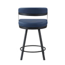  Homelegance Crowley 5565-24BU Swivel Counter Height Chair IMAGE 3