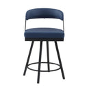  Homelegance Crowley 5565-24BU Swivel Counter Height Chair IMAGE 4