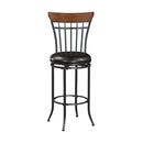  Homelegance Ira 5967-29 Swivel Pub Height Chair IMAGE 5