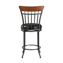  Homelegance Ira 5967-24 Swivel Counter Height Chair IMAGE 4