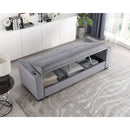  Homelegance Grady 9258 Convertible Sofa with Hidden Storage, Cup Holders and Charging Ports IMAGE 13