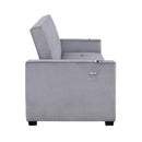  Homelegance Grady 9258 Convertible Sofa with Hidden Storage, Cup Holders and Charging Ports IMAGE 3