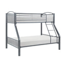 Homelegance Beckett B2021GYTF-1 Twin/Full Bunk Bed IMAGE 1