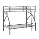  Homelegance Bailey B2020GY-1 Twin/Twin Bunk Bed IMAGE 4