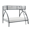  Homelegance Bailey B2020BKTF-1 Twin/Full Bunk Bed IMAGE 1