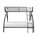  Homelegance Bailey B2020BKTF-1 Twin/Full Bunk Bed IMAGE 2