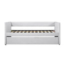  Homelegance Trudy 4987GY Daybed with Trundle IMAGE 2