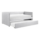  Homelegance Trudy 4987GY Daybed with Trundle IMAGE 3