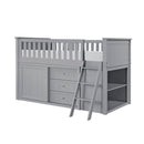  Homelegance Orion B2063LL-1*BCDR Low Loft Bunk with Bookcase and Dresser IMAGE 3