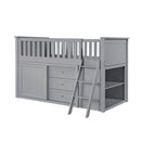  Homelegance Orion B2063LL-1*BCDR Low Loft Bunk with Bookcase and Dresser IMAGE 4