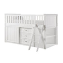  Homelegance Galen B2053LLW-1*BCDR Low Loft Bunk with Bookcase and Dresser IMAGE 3