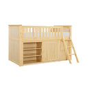  Homelegance Bartly B2043LL-1*BCDR Low Loft Bunk with Bookcase and Dresser IMAGE 9