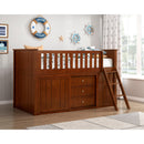  Homelegance Rowe B2013LLDC-1*BCDR Low Loft Bunk with Bookcase and Dresser IMAGE 11