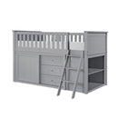  Homelegance Orion B2063LL-1*BC2DR Low Loft Bunk with Bookcase and 2 Dressers IMAGE 3