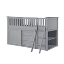  Homelegance Orion B2063LL-1*BC2DR Low Loft Bunk with Bookcase and 2 Dressers IMAGE 4